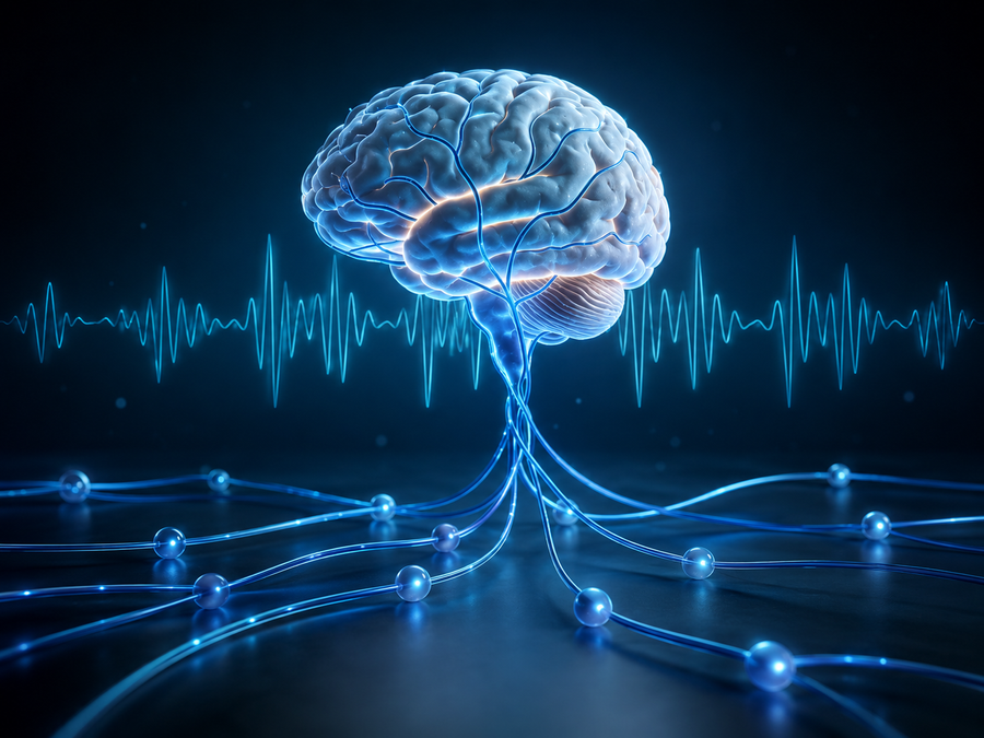 Low-level electrical stimulation. Through the ears.