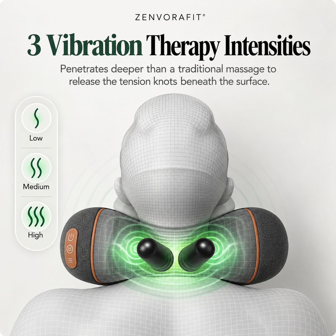 NeckRise™ Heated Neck Pillow