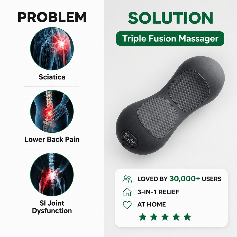 SpineRise™ Lumbar Massager