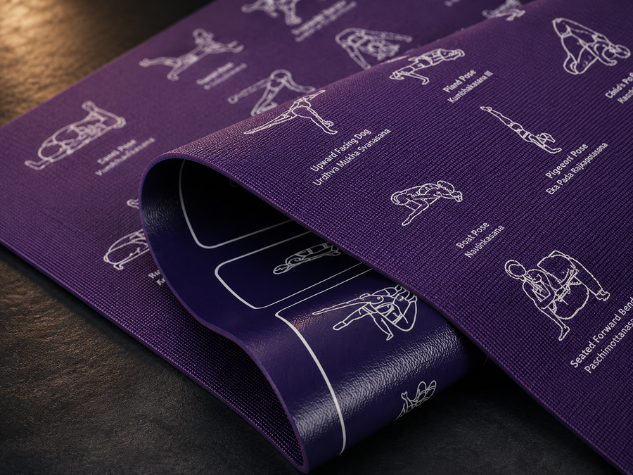 Two colours. Two sides. One mat.