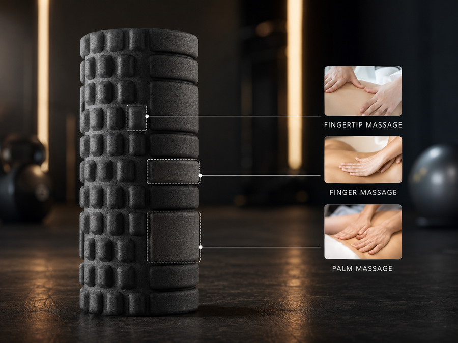 Three zones. Three intensities. One roller.