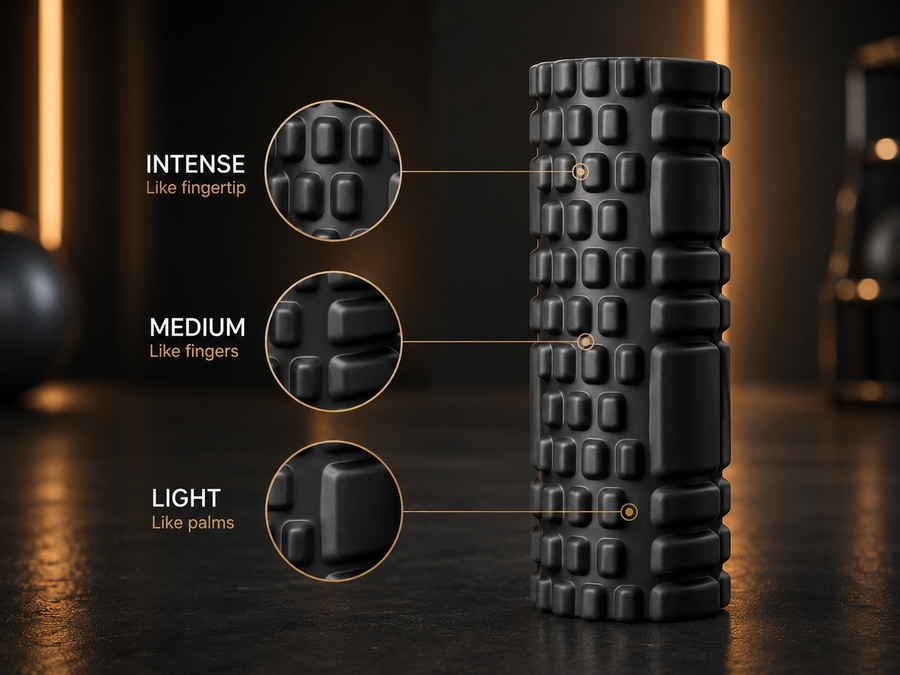Adjust by position. No settings required.